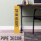 M Design Desk By PIPE DECOR