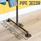 Freestanding Double Clothing Rack
