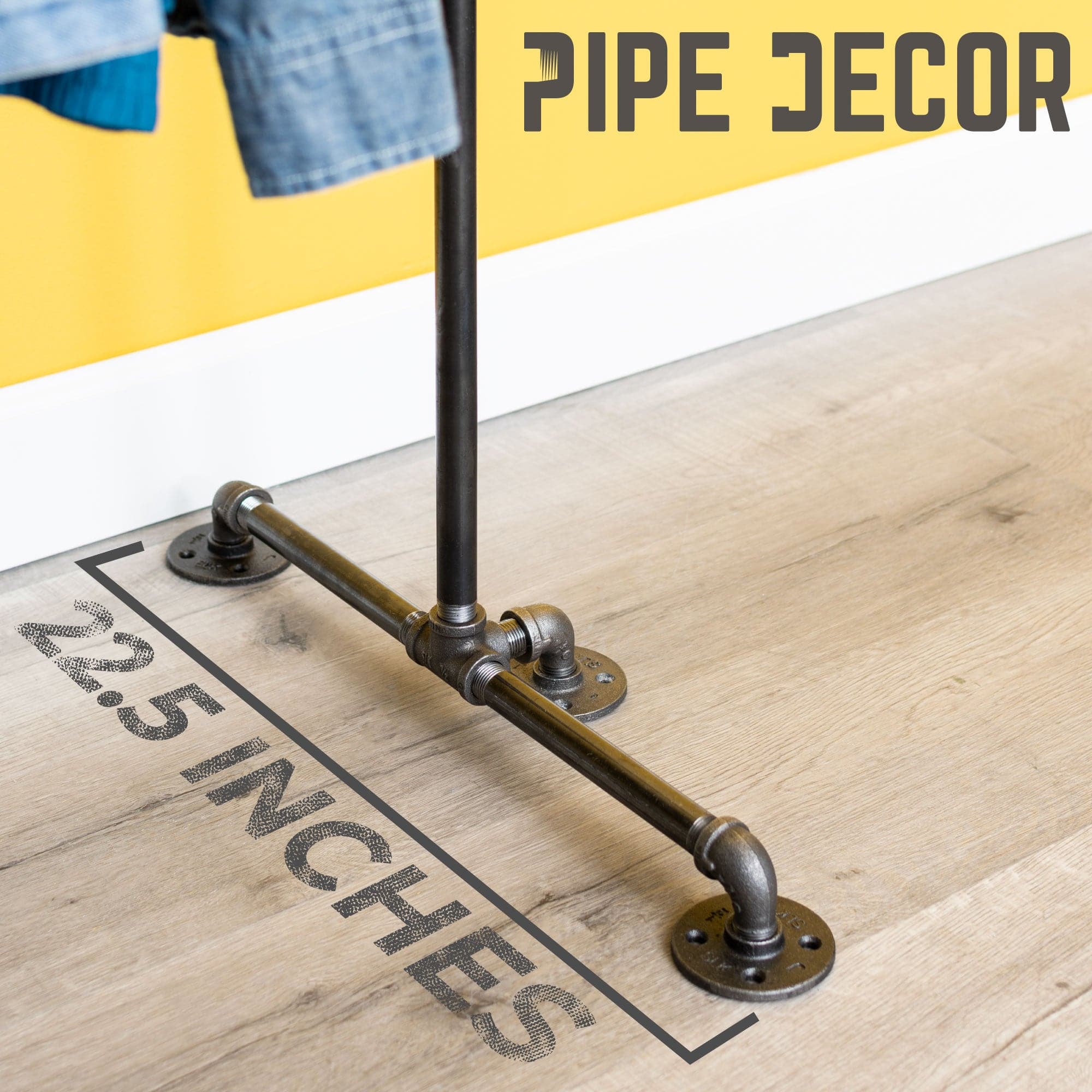 Freestanding Double Clothing Rack
