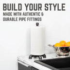 Paper Towel Holder By PIPE DECOR