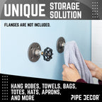 Black Industrial Spigot Handle (2-Pack)