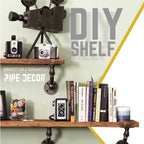RESTORE Autumn Brown 36 in. Wood Shelf (Wood Only)