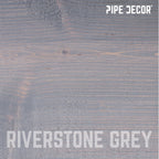 RESTORE Riverstone Grey 24 in. Wood Shelf (Wood Only)