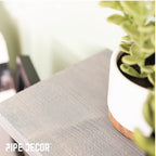 RESTORE Riverstone Grey 24 in. Wood Shelf (Wood Only)