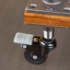 Swivel Caster Wheels for 1" Pipe (4-Pack)