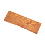 RESTORE Sunset Cedar 24 in. Live Edge Wood Shelf (Wood Only)