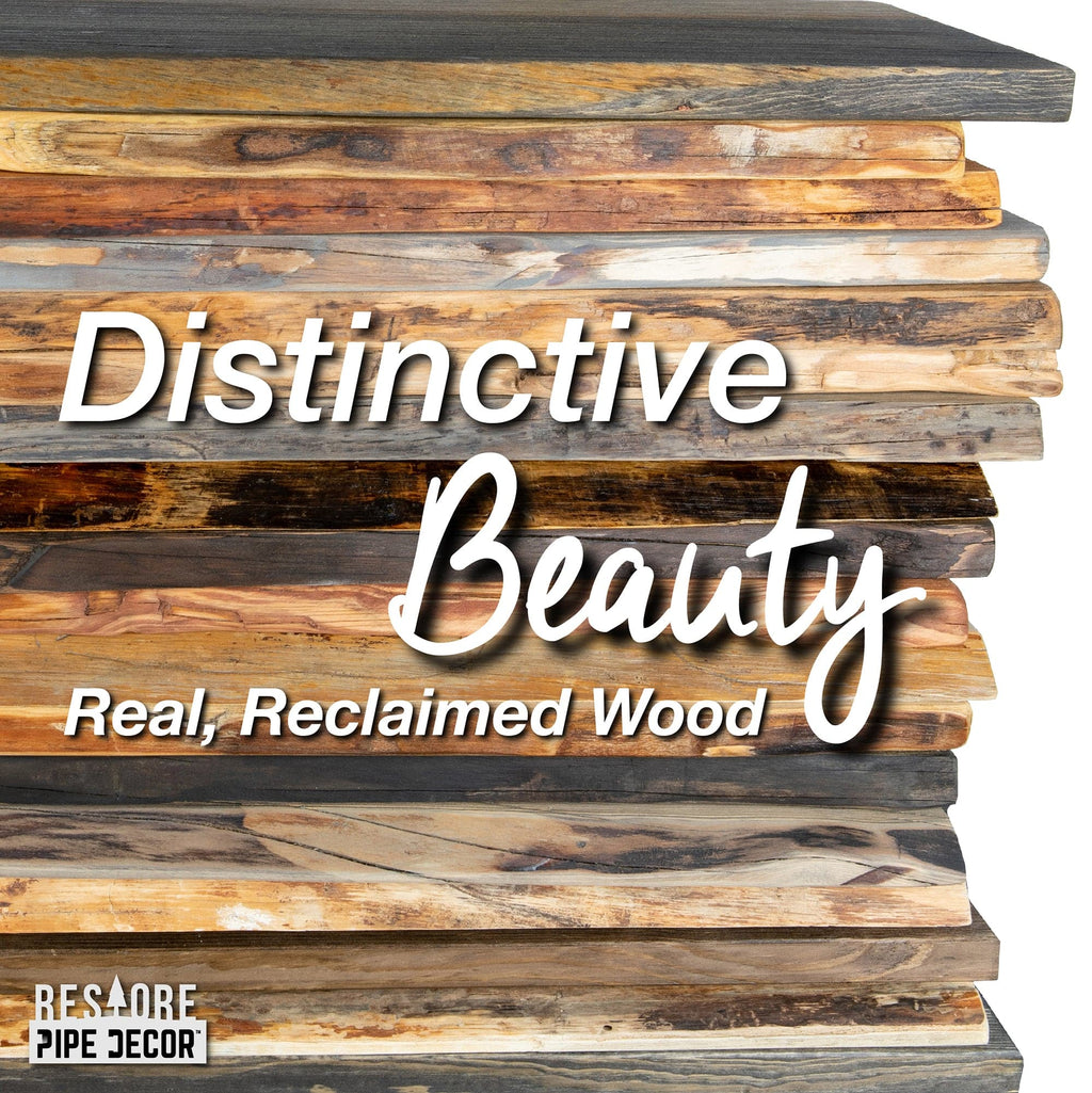 RESTORE Sunset Cedar 24 in. Live Edge Wood Shelf (Wood Only)