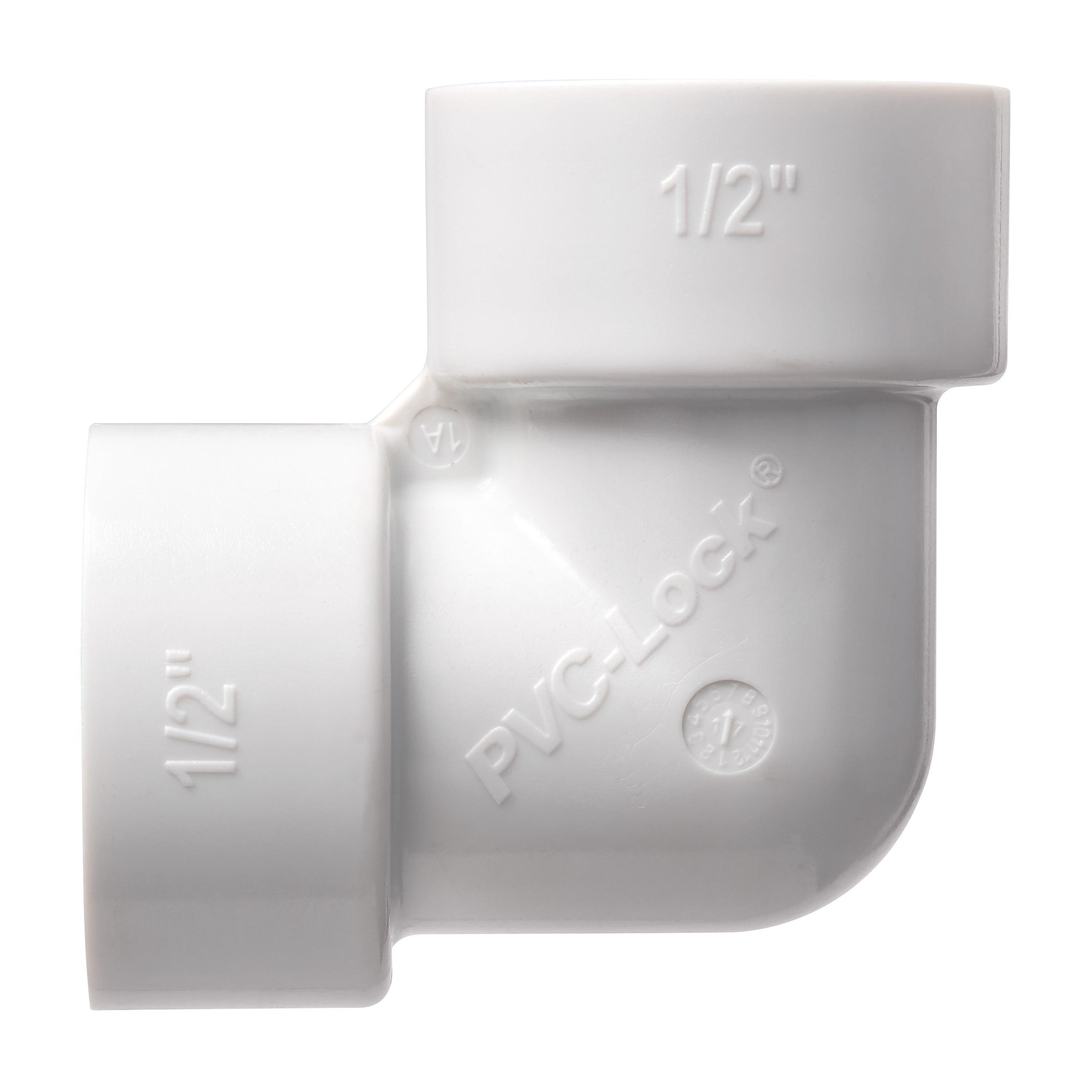 1/2" PVC-Lock Elbow 33774