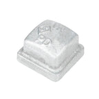 1/2 in. Galvanized Square Cap