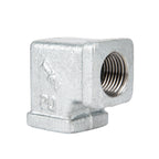 1/2 in. Galvanized Square 90 Degree Elbow