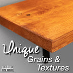 RESTORE Sunset Cedar 24 in. Shelves with Straight Brackets