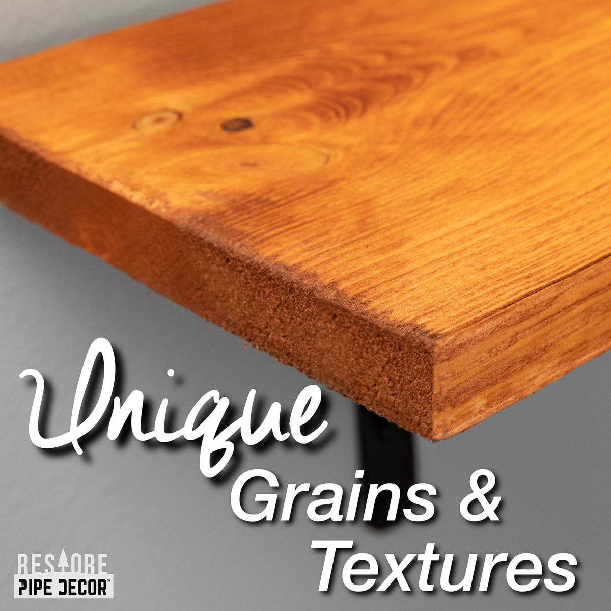 RESTORE Sunset Cedar 36 in. Shelves with Straight Brackets