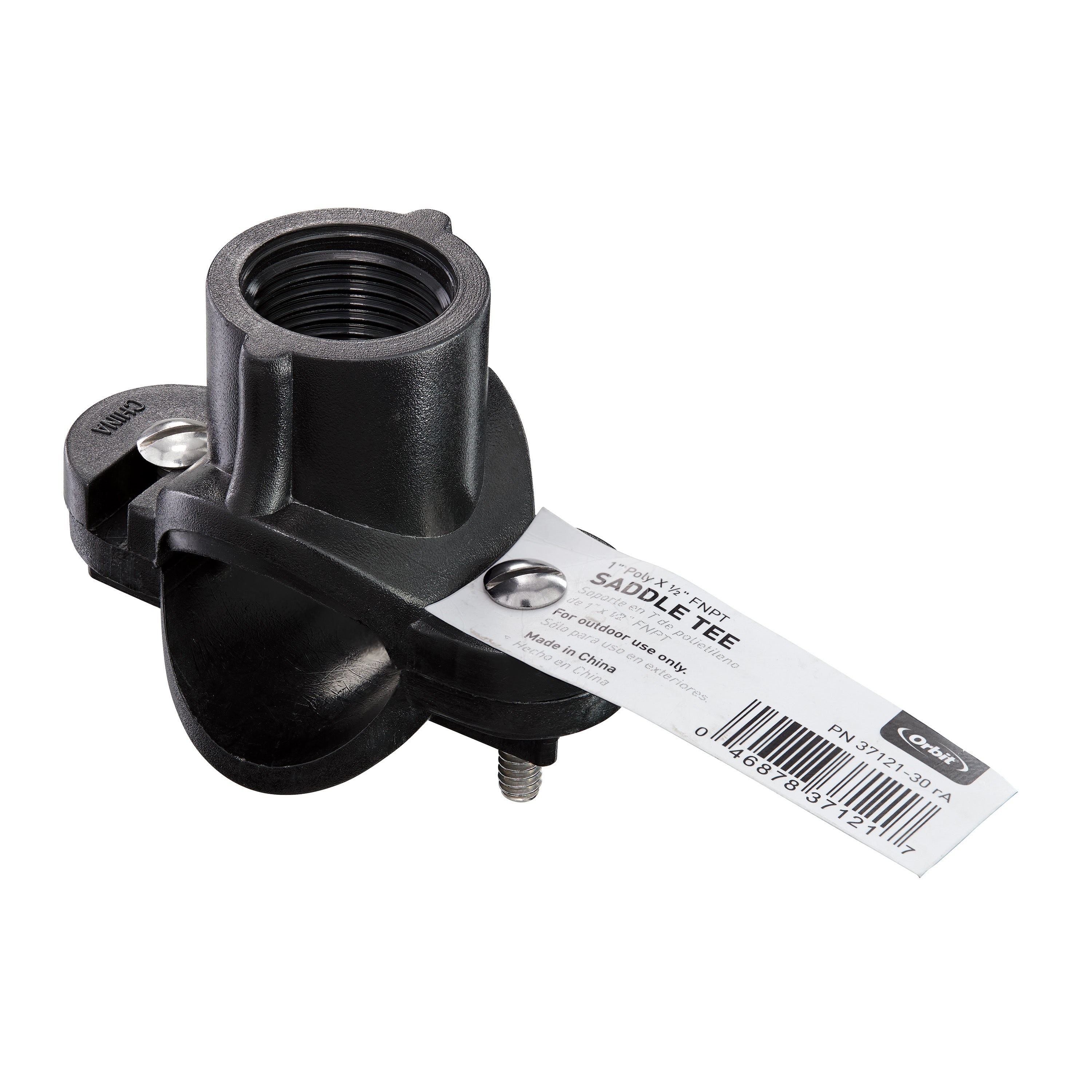 1" x 1/2" PVC Pipe Saddle Tee | 37121