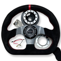 Steering Wheel + Hub Adapter Kit For BMW E46 M3 316 318 320 323 325 328 330