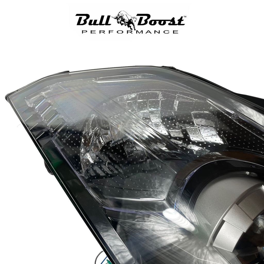 2003-2009 Nissan 350Z Z33 Fairlady Smoke LED "HID Type" DEPO Headlights