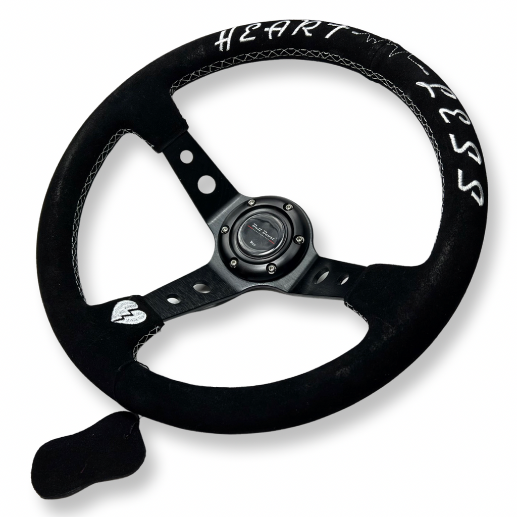 Universal Heartless Deep Dish 6-Bolt Steering Wheel | AFFILIATE