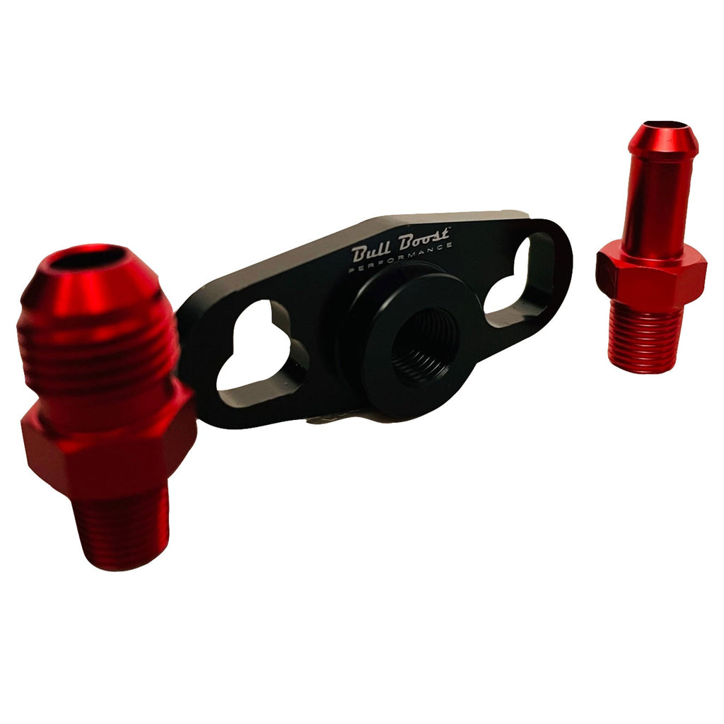 Fuel Pressure Regulator FPR Adapter For Toyota 2JZ 4A-GE 3S-GE VG30DET 1-8NPT