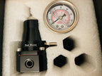 Performance 30-70Psi Fuel Pressure Regulator Motive Gauge EFI Bypass An6 Fpr