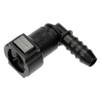 90 Degree LS LS1 SS Fuel Rail Quick Connect Fitting Line Adapter 3-8” ID to 3-8"