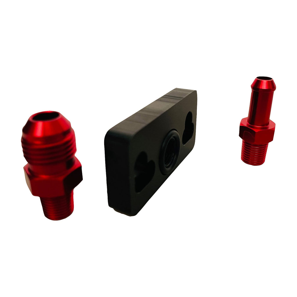 Fuel Pressure Regulator Rail Adapter Riser FPR Honda Acura K20 K24 K Series RSX