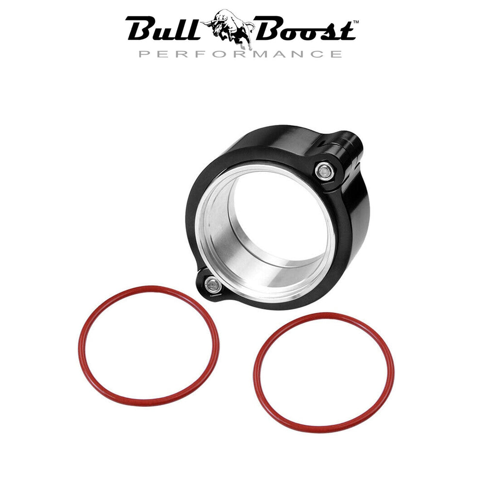3 Inch 76mm Aluminum HD Clamp Intake V-band Clamp Intercooler Pipes Black