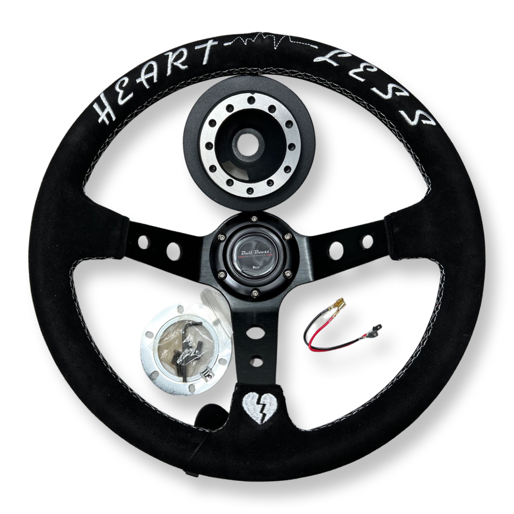 Steering Wheel + Hub Adapter Kit For BMW E46 M3 316 318 320 323 325 328 330