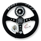 Steering Wheel + Hub Adapter Kit For BMW E46 M3 316 318 320 323 325 328 330