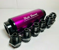 Purple 44 Micron Fuel Filter Inline -6AN -8AN -10AN Universal High Flow Turbo B