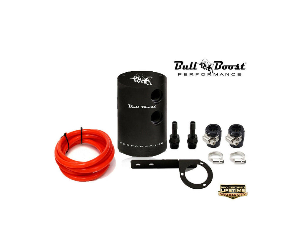Jeep Patriot-Wrangler Baffled Oil Catch Can System | Bull Boost Performance™