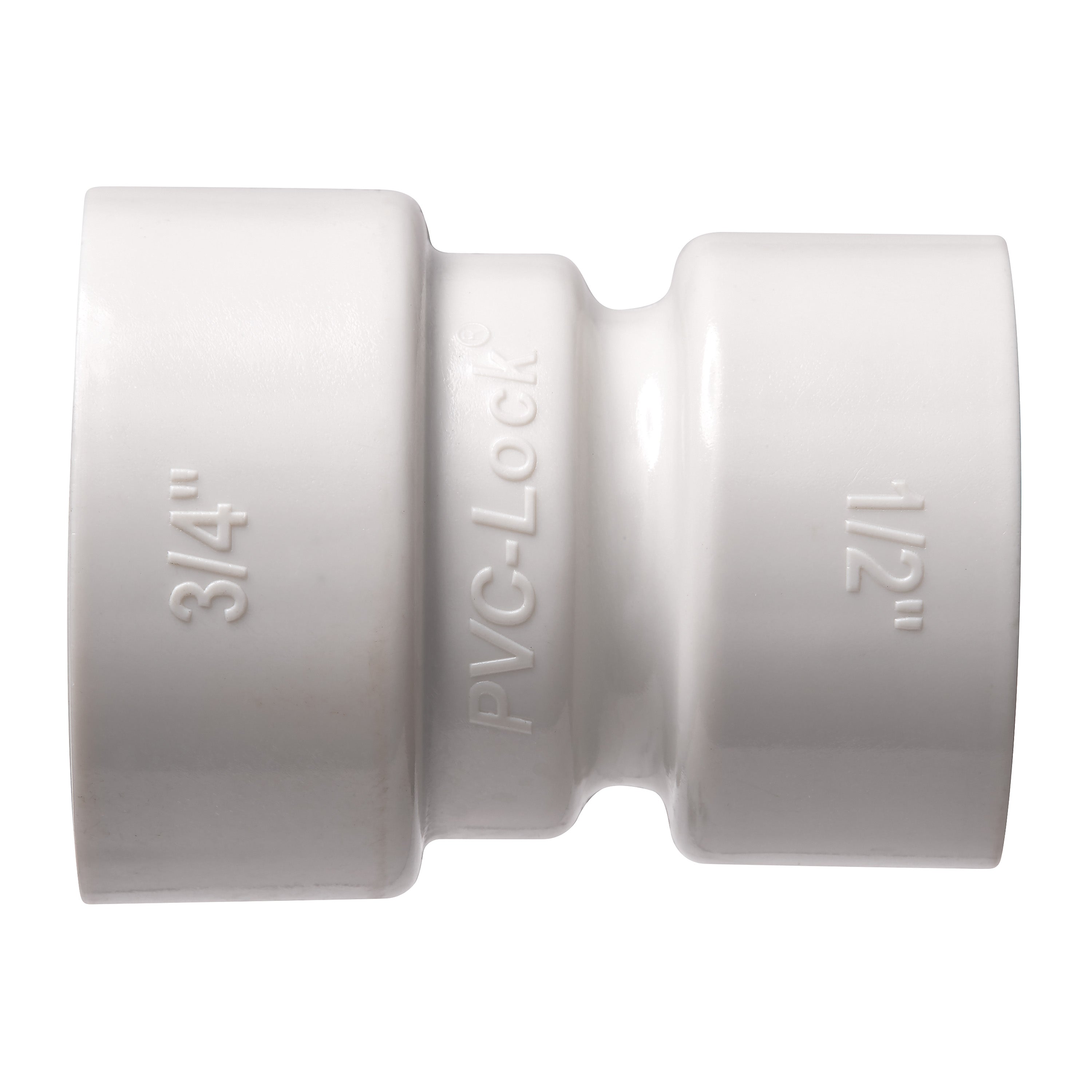 3/4" x 1/2" PVC-Lock Reducing Coupling 34779