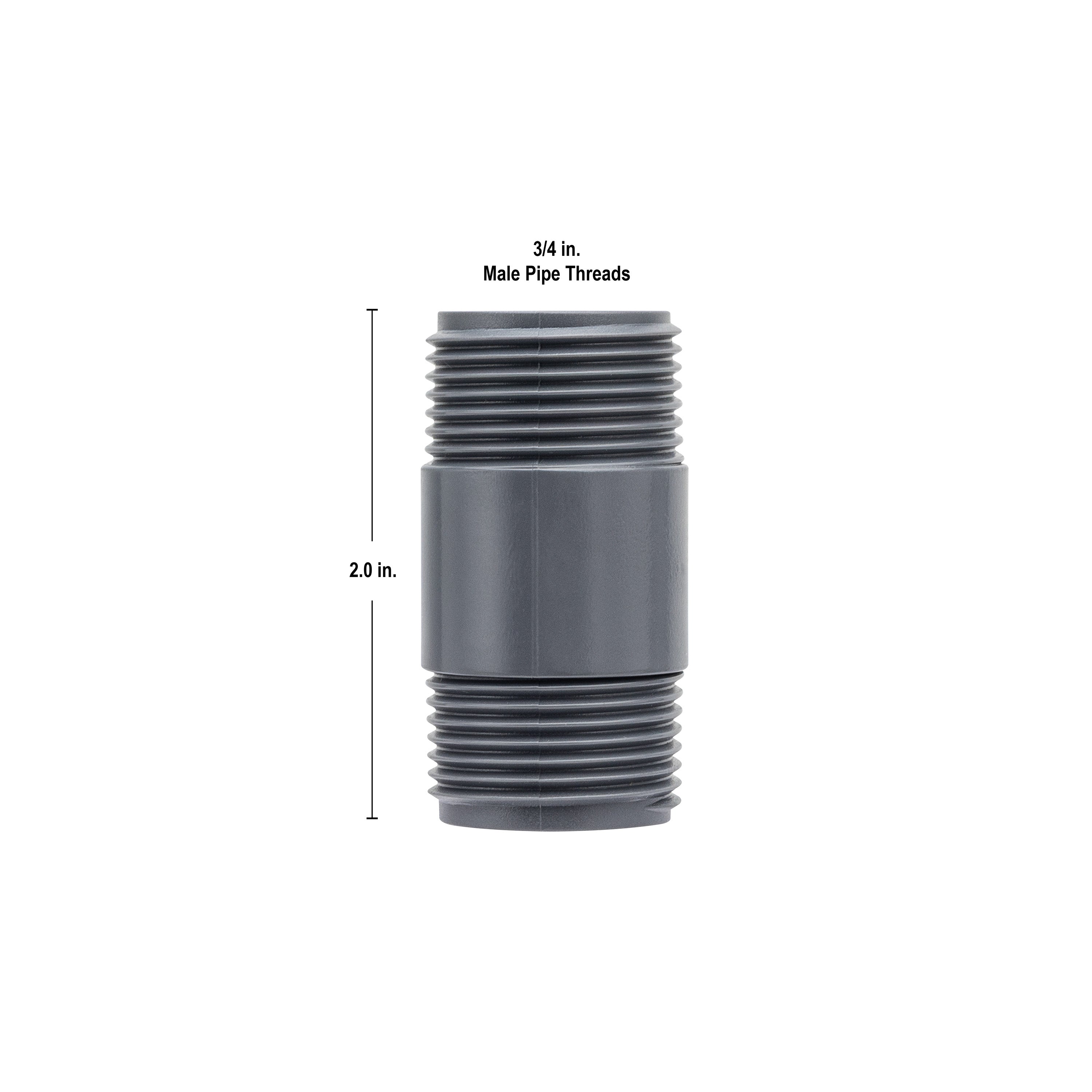 3/4" MPT x 2" PVC Sprinkler Riser | 38097