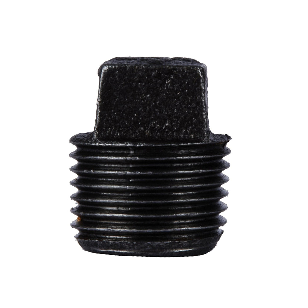 1/2 in. Prefinished Matte Black Plug