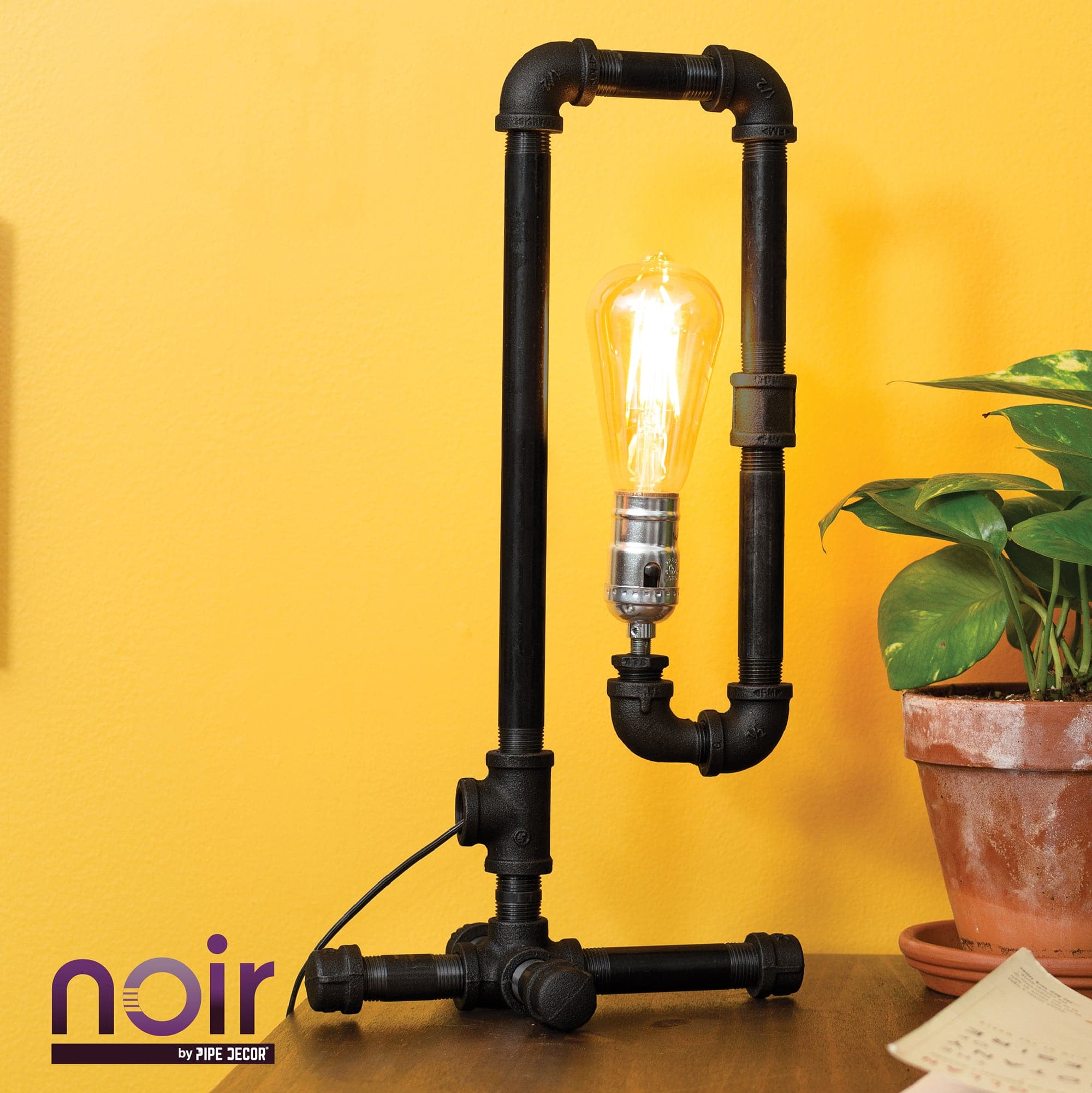 1/2 in. Prefinished Matte Black Union