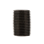 1/2 in. x 1 in. Prefinished Matte Black Pipe