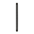 1/2 in. x 12 in. Prefinished Matte Black Pipe