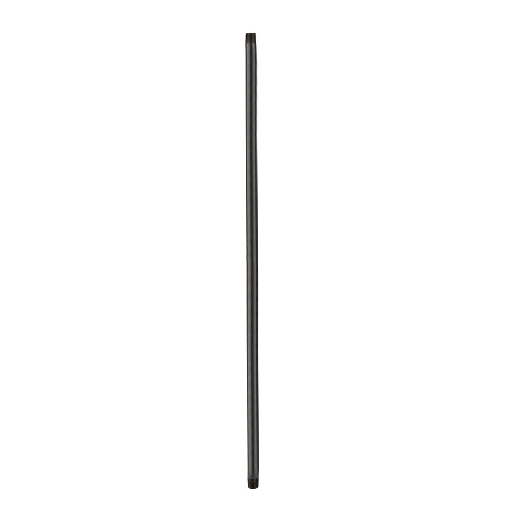 1/2 in. x 30 in. Prefinished Matte Black Pipe