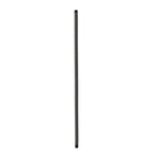 1/2 in. x 30 in. Prefinished Matte Black Pipe