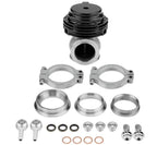 38mm External Turbo Wastegate Black - Fits Tial Springs & Flange - 22PSI V-Band Flange Turbo