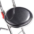 Yescom Medical Folding Walking Cane w/ Seat Lightweight Stool