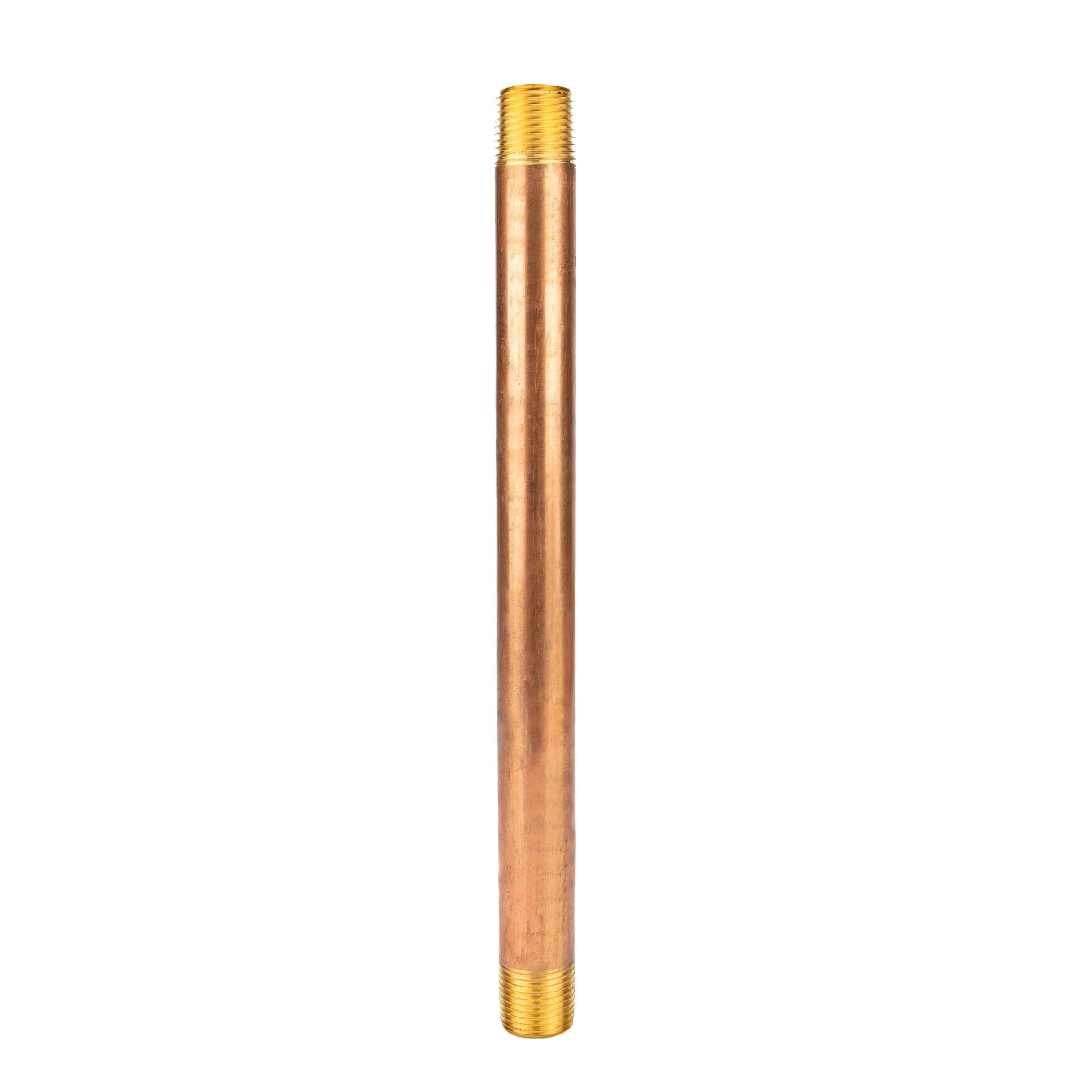 1/2 in. x 10 in. Red Brass Pipe