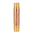 1/2 in. x 4 in. Red Brass Pipe