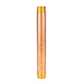 3/4 in. x 10 in. Red Brass Pipe