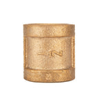 1/2 in. Red Brass Coupling