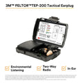 3M Peltor TEP-200 - Ear Protection and Bluetooth Capability w/ 3M Skull Screws