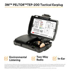 3M Peltor TEP-200 - Ear Protection and Bluetooth Capability w/ 3M Skull Screws