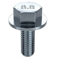 Class 8.8, M12-1.75 Flange Bolt, Zinc Plated Steel, 25 mm L, 50 PK