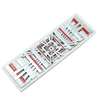 3D Metal Letter Emblem Badge | Multiple Styles | 3M Adhesive | Custom Lettering