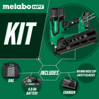 Metabo HPT NR1890DRSTM 18V MultiVolt™ Cordless 21 Degree 3-1/2" Plastic Strip Framing Nailer