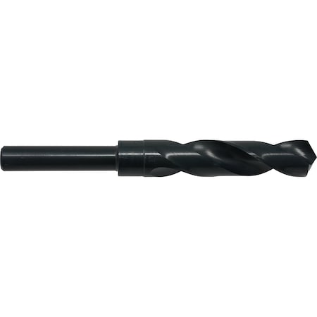 118 Degree Silver & Deming Dril with 1/2 Reduced Shank Chicago-Latrobe 190 Steam Oxide HSS RHS/RHC 1-23/64