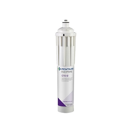 Water Filter Cartridge, 2.25 gpm, Carbon
